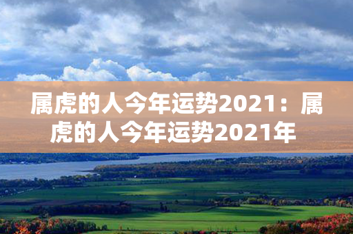 属虎的人今年运势2021：属虎的人今年运势2021年 