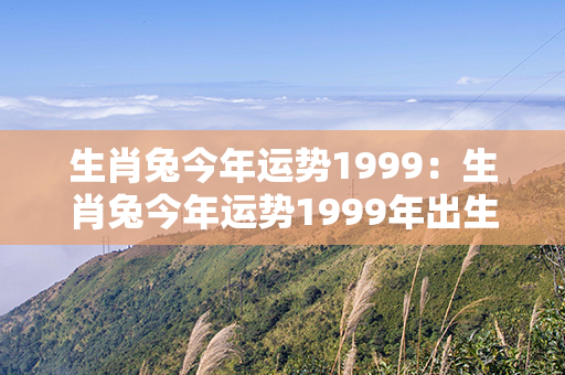 生肖兔今年运势1999：生肖兔今年运势1999年出生 