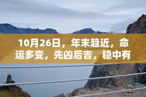 10月26日，年末趋近，命运多变，先凶后吉，稳中有危，谨慎应对