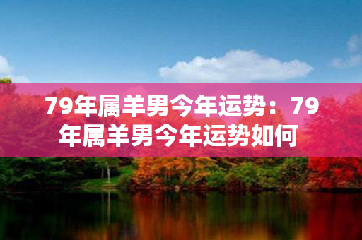 79年属羊男今年运势：79年属羊男今年运势如何 