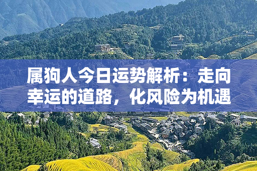 属狗人今日运势解析：走向幸运的道路，化风险为机遇！