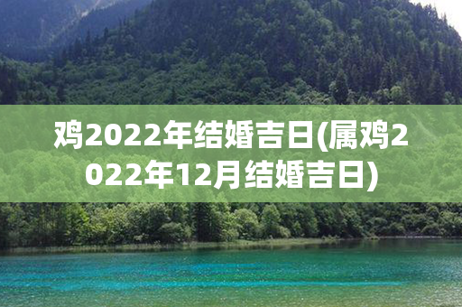 鸡2022年结婚吉日(属鸡2022年12月结婚吉日)