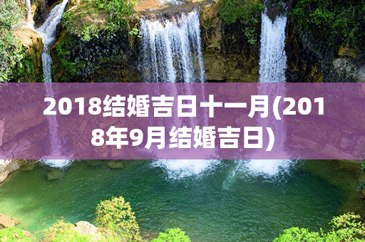 2018结婚吉日十一月(2018年9月结婚吉日)