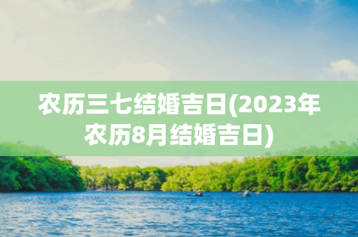 农历三七结婚吉日(2023年农历8月结婚吉日)