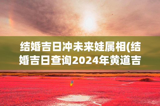 结婚吉日冲未来娃属相(结婚吉日查询2024年黄道吉日)