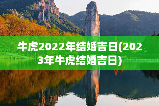 牛虎2022年结婚吉日(2023年牛虎结婚吉日)