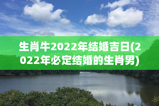 生肖牛2022年结婚吉日(2022年必定结婚的生肖男)