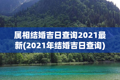 属相结婚吉日查询2021最新(2021年结婚吉日查询)