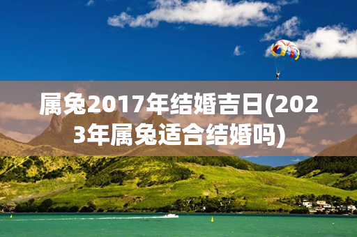 属兔2017年结婚吉日(2023年属兔适合结婚吗)