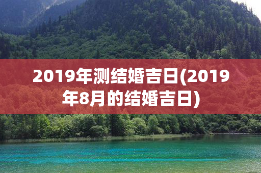 2019年测结婚吉日(2019年8月的结婚吉日)