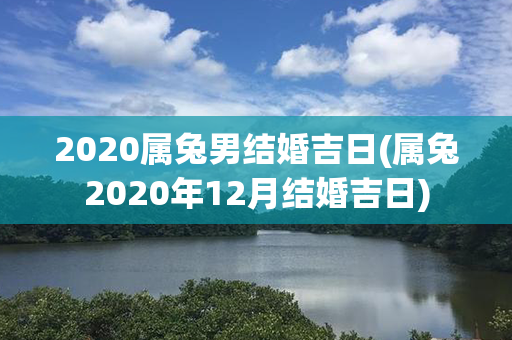 2020属兔男结婚吉日(属兔2020年12月结婚吉日)