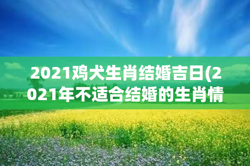 2021鸡犬生肖结婚吉日(2021年不适合结婚的生肖情侣)