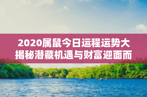 2020属鼠今日运程运势大揭秘潜藏机遇与财富迎面而来！