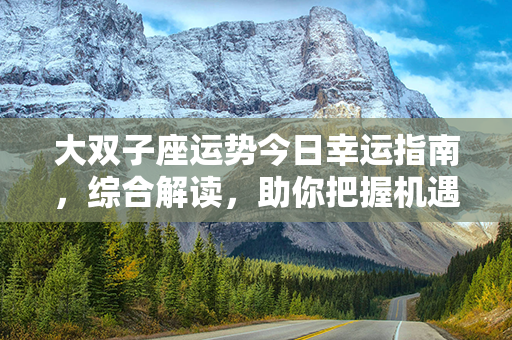 大双子座运势今日幸运指南，综合解读，助你把握机遇，开启美好人生！