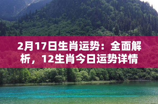 2月17日生肖运势：全面解析，12生肖今日运势详情揭秘！