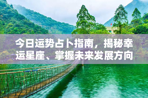 今日运势占卜指南，揭秘幸运星座、掌握未来发展方向，解读生活与爱情的隐秘预兆