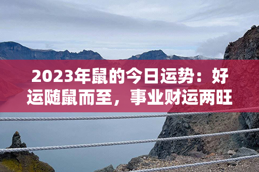 2023年鼠的今日运势：好运随鼠而至，事业财运两旺！