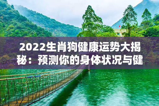 2022生肖狗健康运势大揭秘：预测你的身体状况与健康指南！