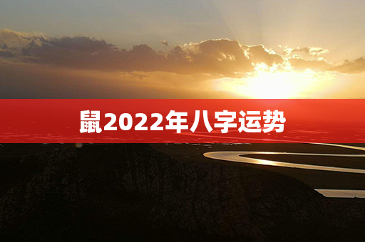 鼠2022年八字运势