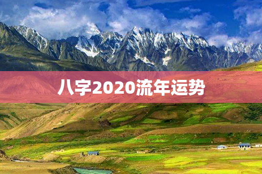 八字2020流年运势