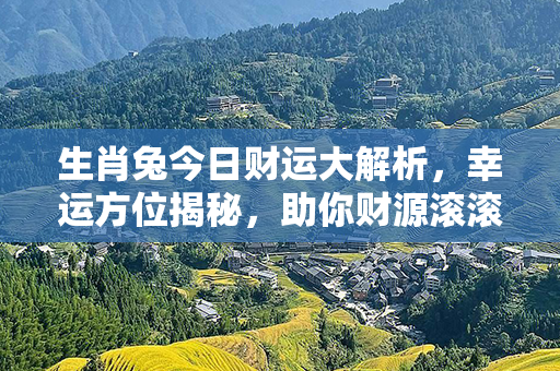 生肖兔今日财运大解析，幸运方位揭秘，助你财源滚滚，走上成功之路！