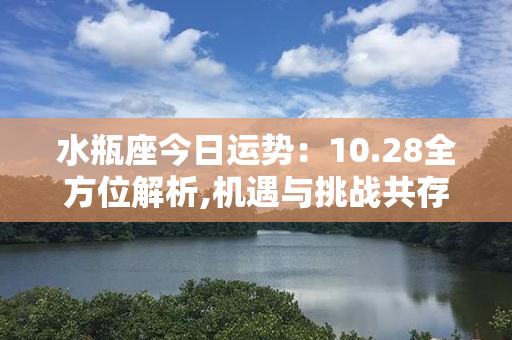 水瓶座今日运势：10.28全方位解析,机遇与挑战共存！